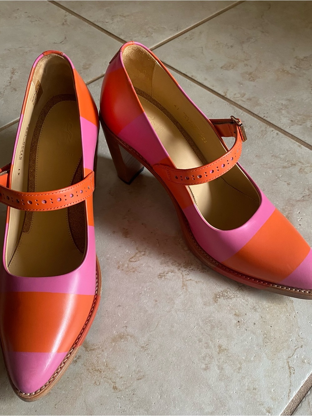 The Office of Us - Mrs. Smith Mary Jane Heels (Size 41) - Picture 4 of 5